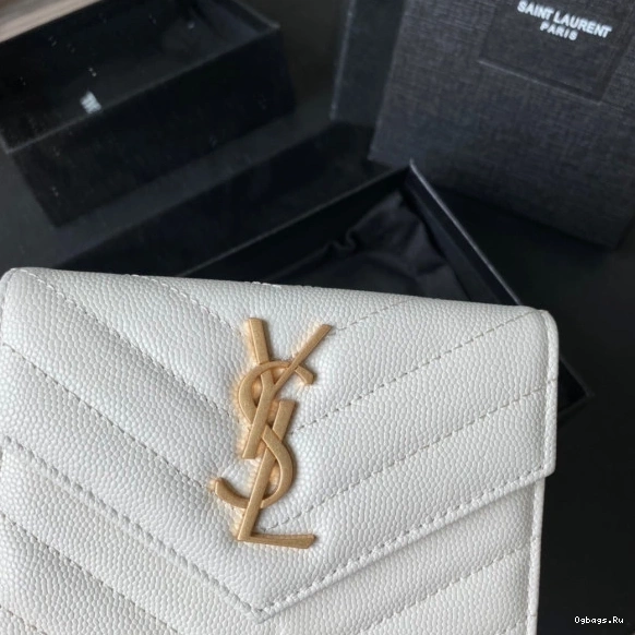 YSL SMALL IN MONOGRAM WALLET ENVELOPE 0714